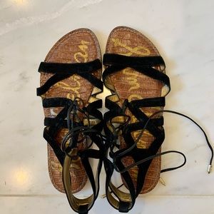 SAM EDELMAN - Black Sandals Size 8